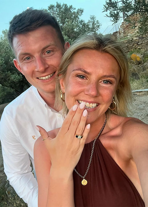 Limerick hurler Kevin Downes and Gracie Sheahan engagement. Pic: Kevin Downes/Instagram