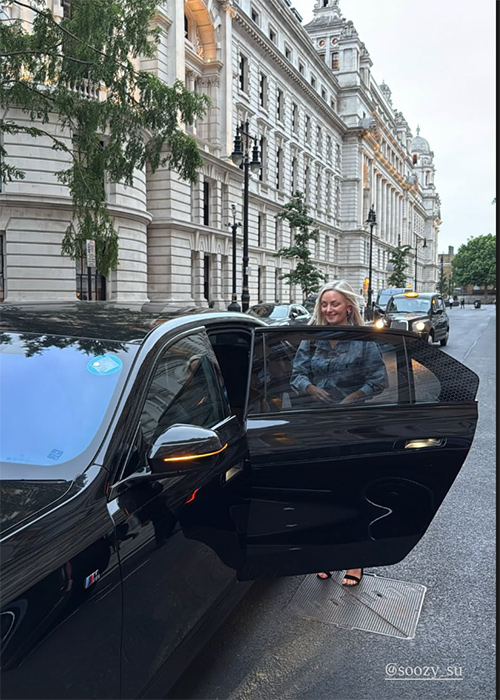 Susanna O'Connor in London with Pippa. Pic: Pippa O'Connor / Instagram