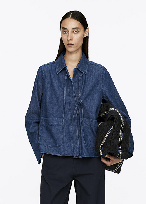 Denim Overshirt, €89. Pic: Arket