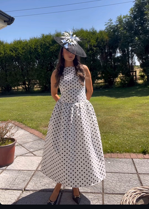 Aoife O'Sullivan at Mallow Racecourse. Pic: Aoife O'Sullivan/ Instagram 