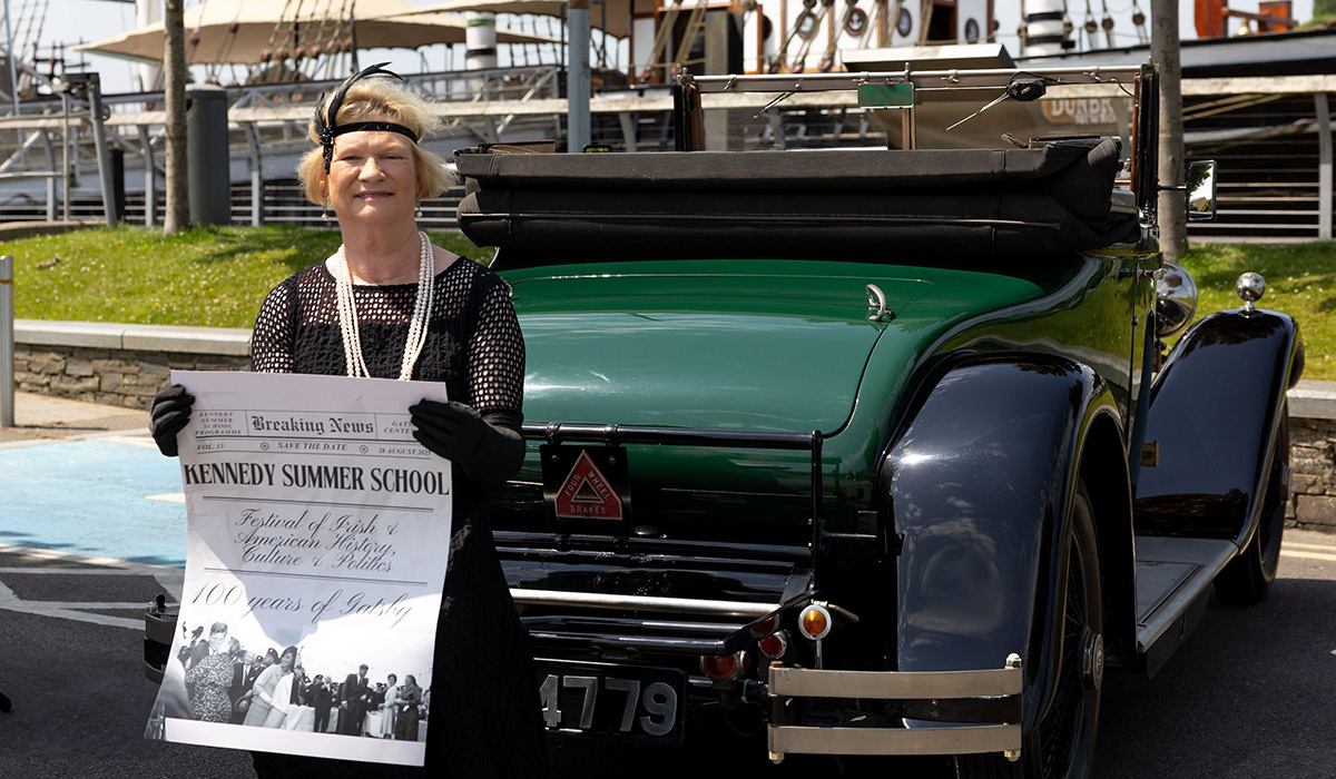Eileen Dunne oozes Gatsby glam as she launches 2025 Kennedy Summer School