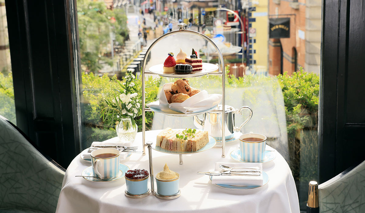 The Westbury Hotel, afternoon tea. Kieran Harnett