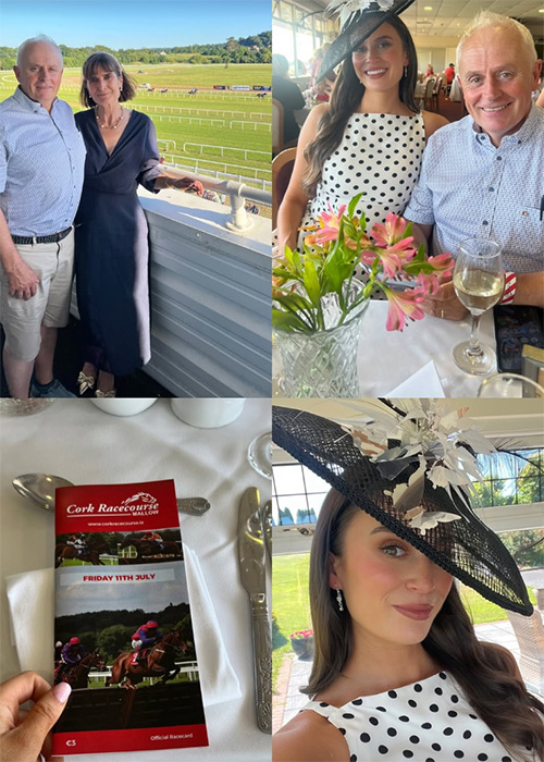 Aoife O'Sullivan at Mallow races in Cork. Pic: Aoife O'Sullivan / Instagram