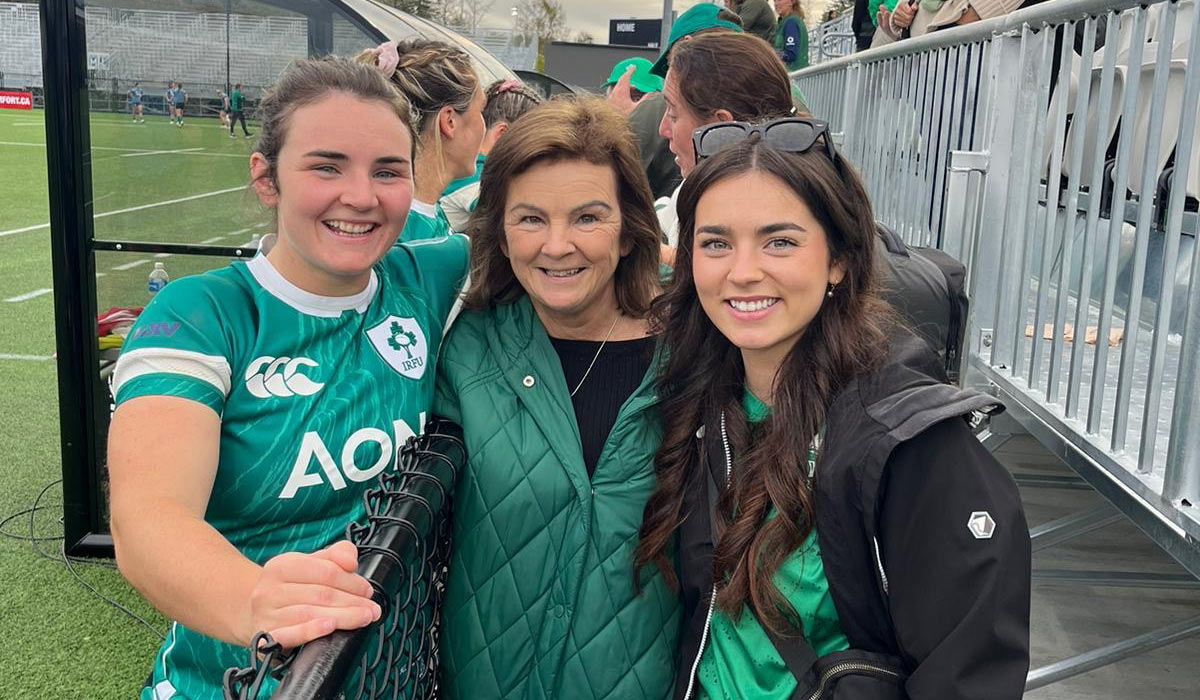 Deirbhile Nic a Bháird's 'rugby addict' mum gave her drive to succeed