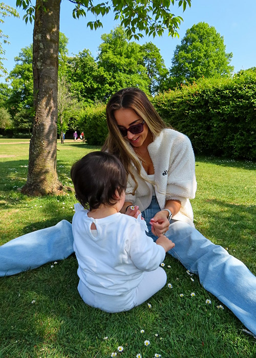Emily and her daughter. Pic: Emily McDonagh Instagram 