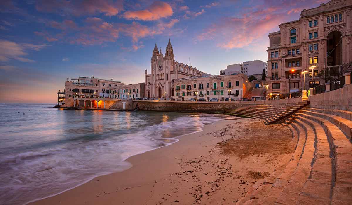 St. Julian's, Malta. Pic: Shutterstock 