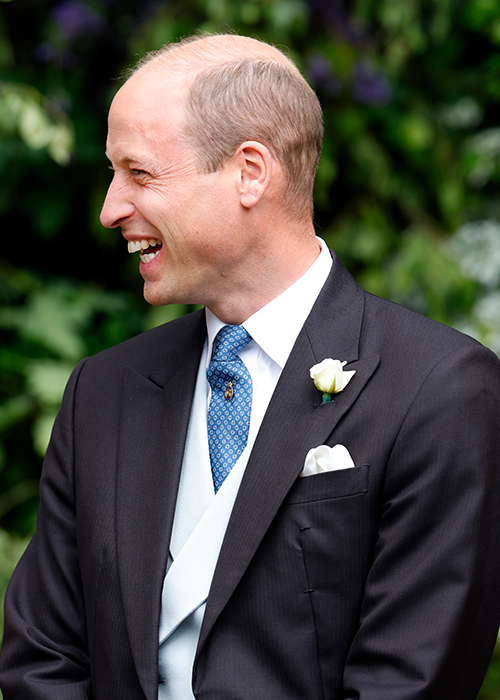 Prince William, Prince of Wales attends the wedding of Hugh Grosvenor, Duke of Westminster and Olivia Henson. Pic: Getty Images