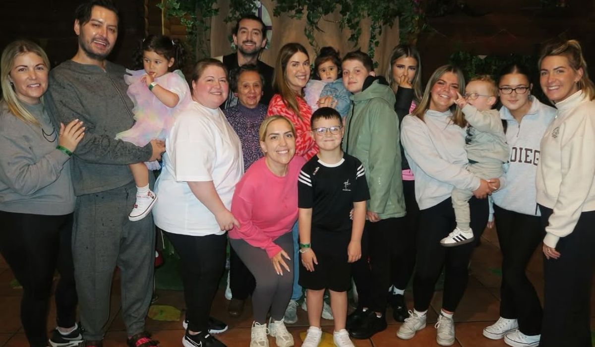 Brian Dowling and Arthur Gourounlian celebrate daughter Blake’s third birthday in style.Pic: Instagram