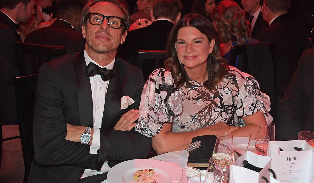 Natalie Massenet and Erik Torstensson . Pic: Getty Images