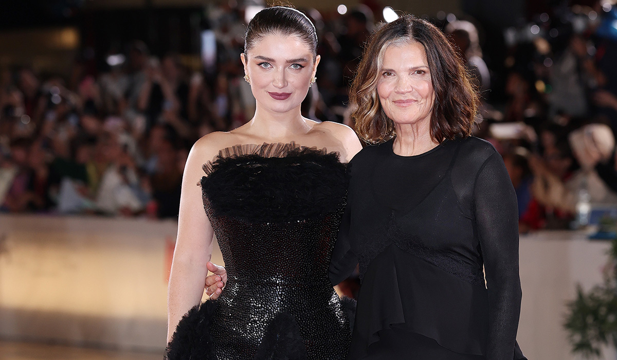 Women in black! Glam Ali and Eve Hewson twin on the red carpet in Venice
