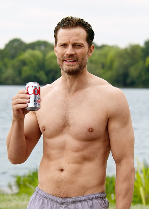 Diet Coke ORGANIC The Moment with Jamie Dornan. Pic: Coca-Cola/YouTube