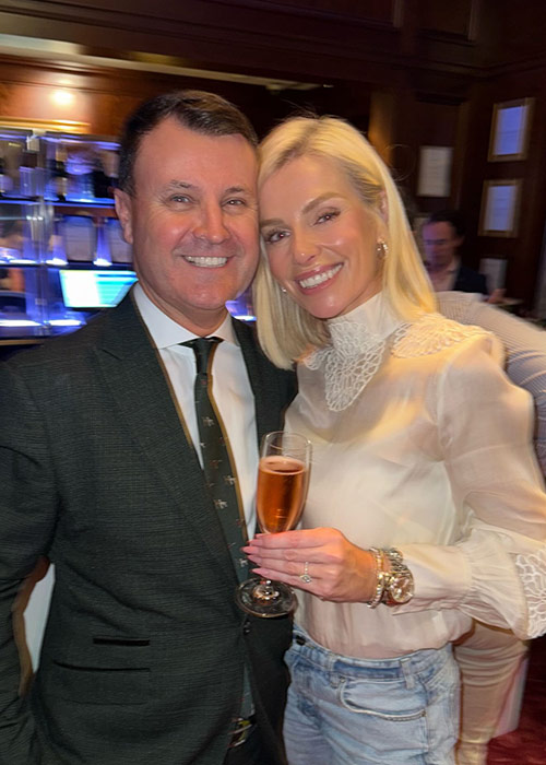 Pippa O'Connor with Nicky Logue. Pic: Pippa O'Connor Instagram