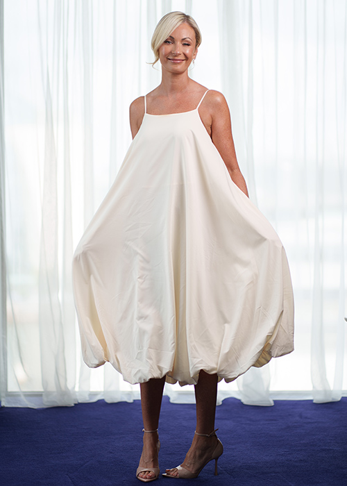 Nicola Hanney photographed at the Anantara Marker Hotel. Pic: Fran Veale