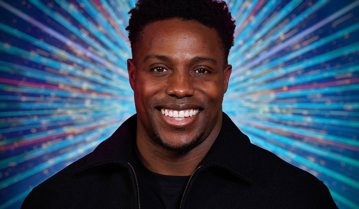 Undated BBC handout photo of Olympian and Gladiators star Harry Aikines-Aryeetey who has been named as the latest contestant in BBC1's Strictly Come Dancing 2025. Pic: BBC/PA Wire
