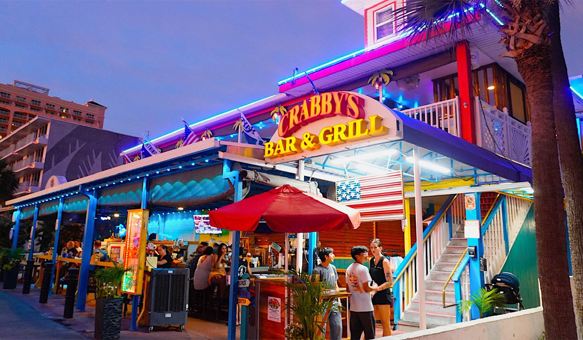 Crabby's Bar & Grill Clearwater Beach. Pic: Supplied