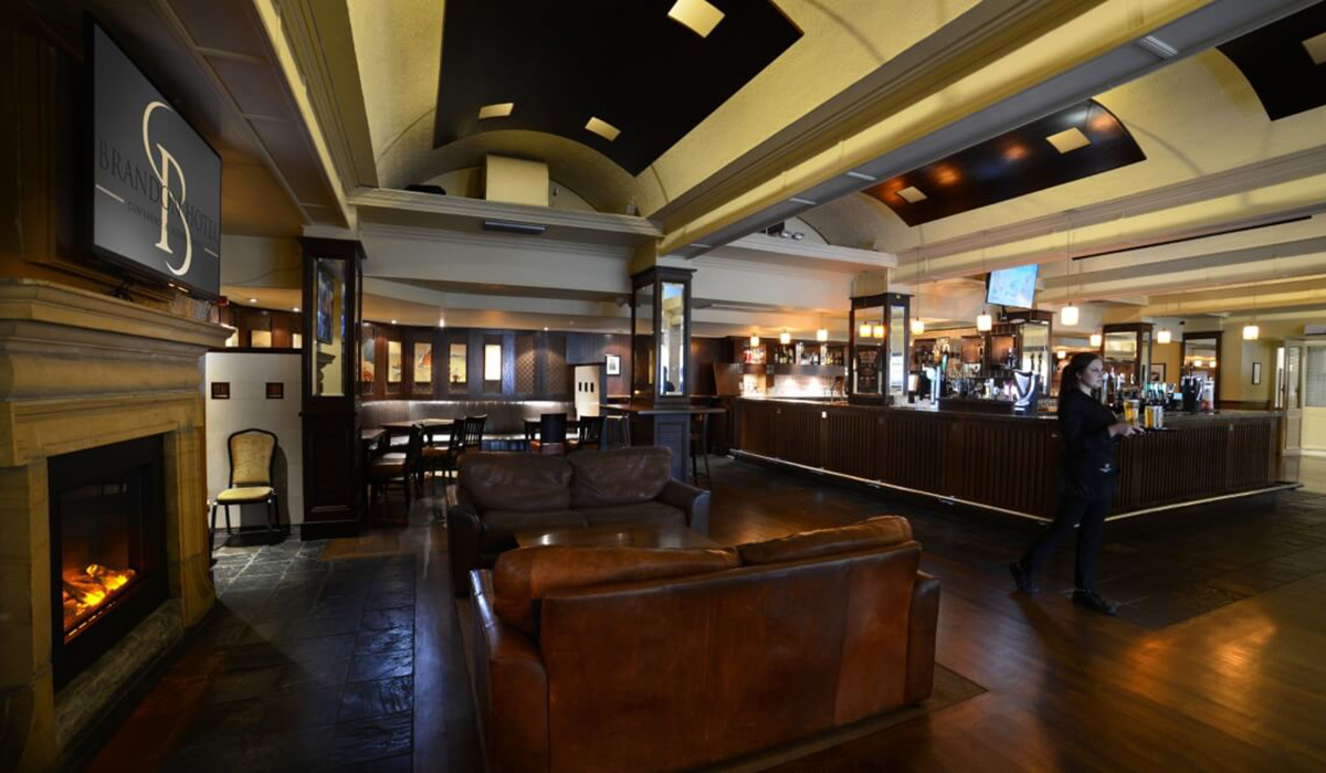 Brandon Hotel., bar. Pic: Supplied