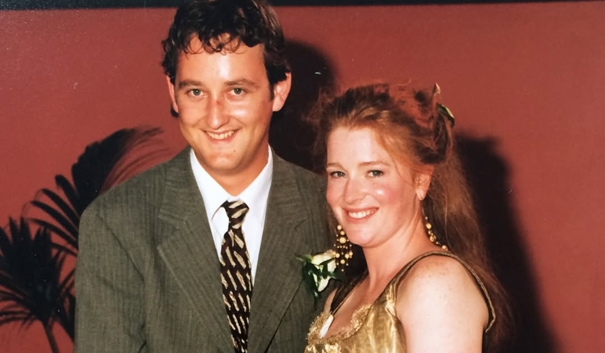 Bláthnaid Ní Chofaigh shares throwback snaps of her gold wedding dress on big milestone