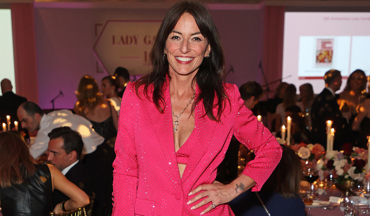 Davina McCall attends The Lady Garden Gala 10th anniversary at The OWO in 2024 in London. Pic: Getty Images