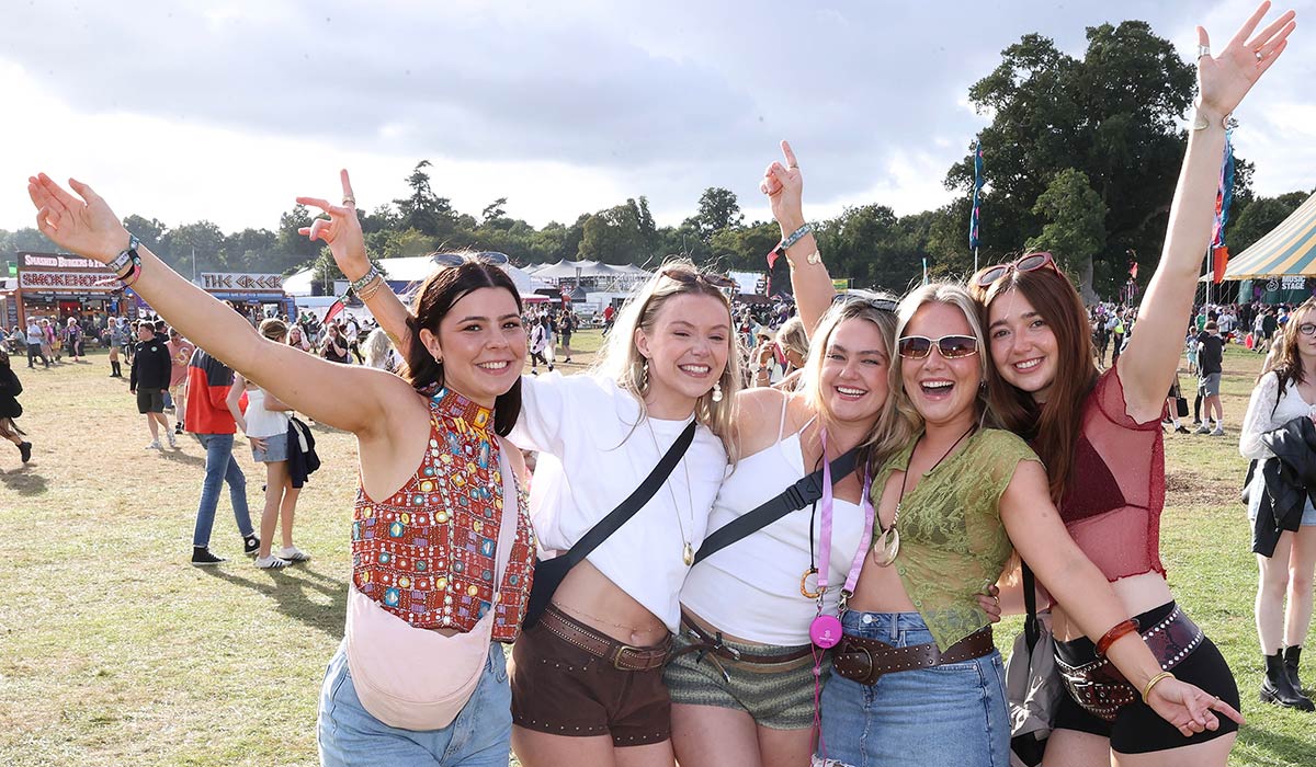 Rain can't dampen the Electric atmosphere in Stradbally!