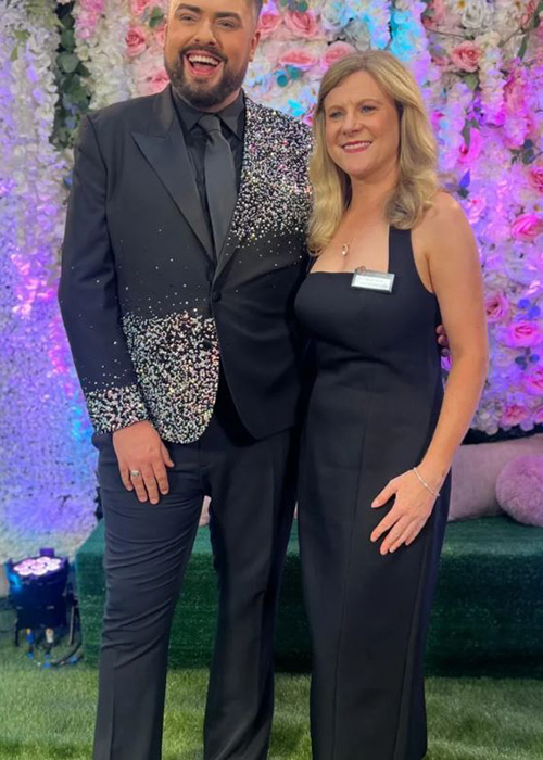 Nuala Carey at the Rose of Tralee. Pic: Nuala Carey Instagram