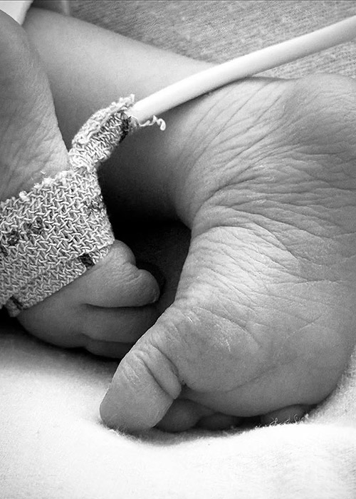 Rachel Gorry has given birth to her twins. Pic: Rachel Gorry / Instagram