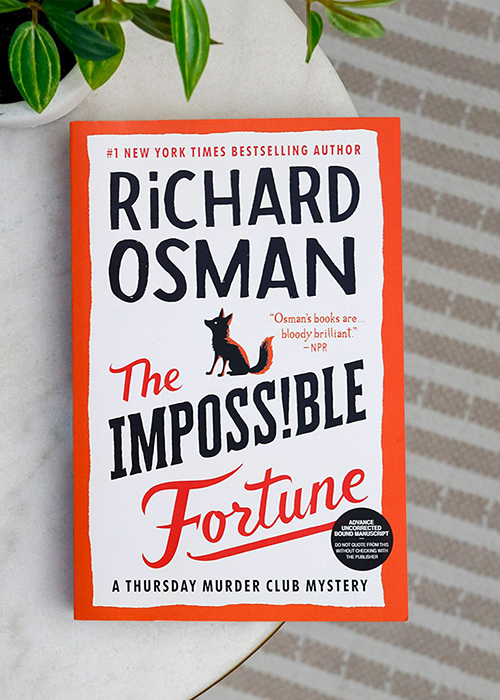 The Impossible Fortune: A Thursday Murder Club Mystery. Pic: Viking Books