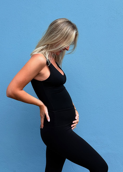 Kristin McKenzie Vass gives pregnancy update. Pic: Kristin McKenzie Vass/Instagram