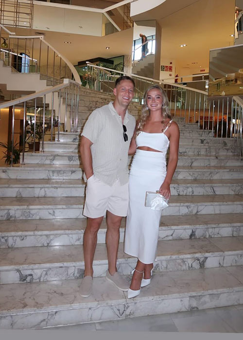 Tyrone's Kieran McGeary marries fiancée Louise in blistering heat