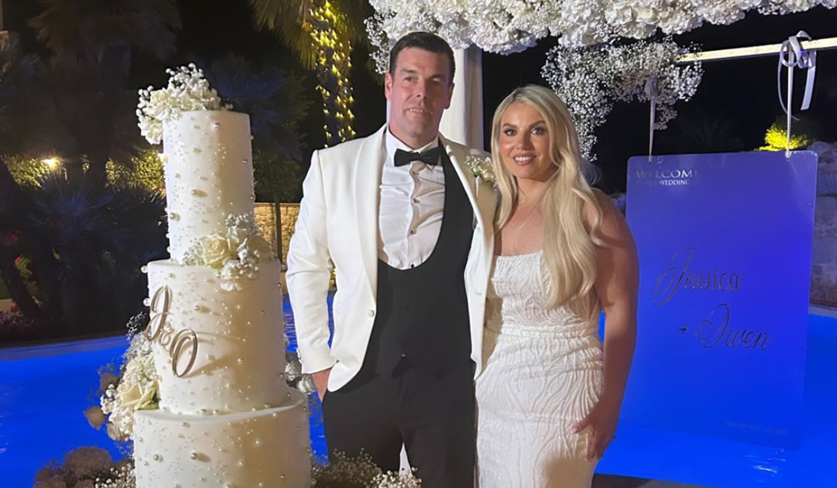 Ireland AM regular Jessica Borza looks ethereal as she weds longtime love