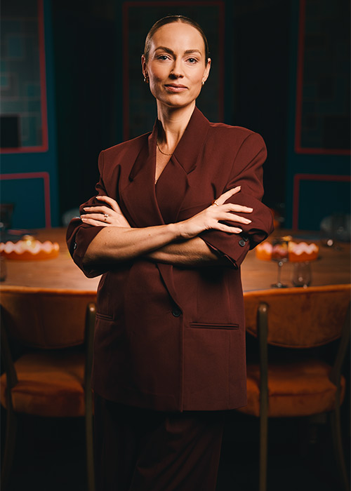 Dinner with the Enemy, Daniella Moyles. Pic: Virgin Media