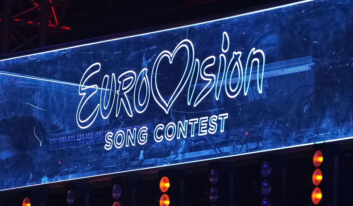 Eurovision Song Contest logo is seen during the 2019 Eurovision Song Contest. Pic: Getty Images