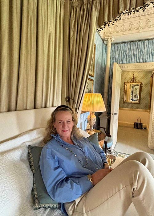 I was Lady Caroline Coote for the night in Ballyfin