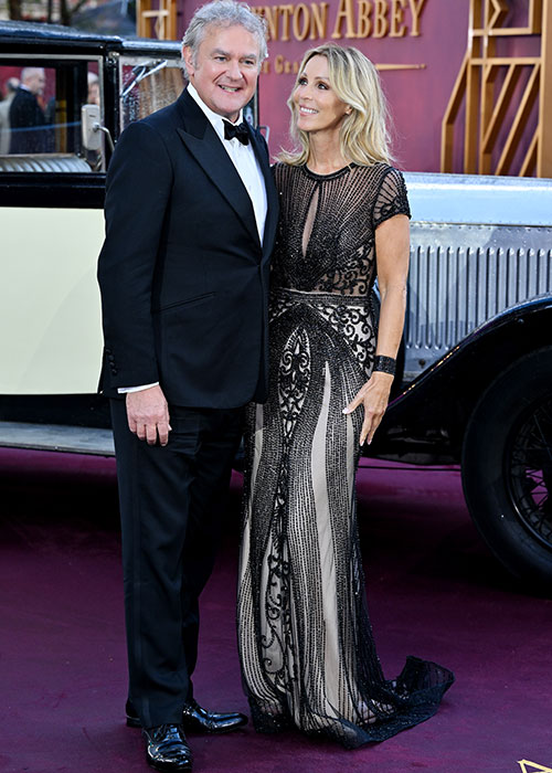 Hugh Bonneville and Heidi Kadlecova. Pic: James Veysey/Shutterstock
