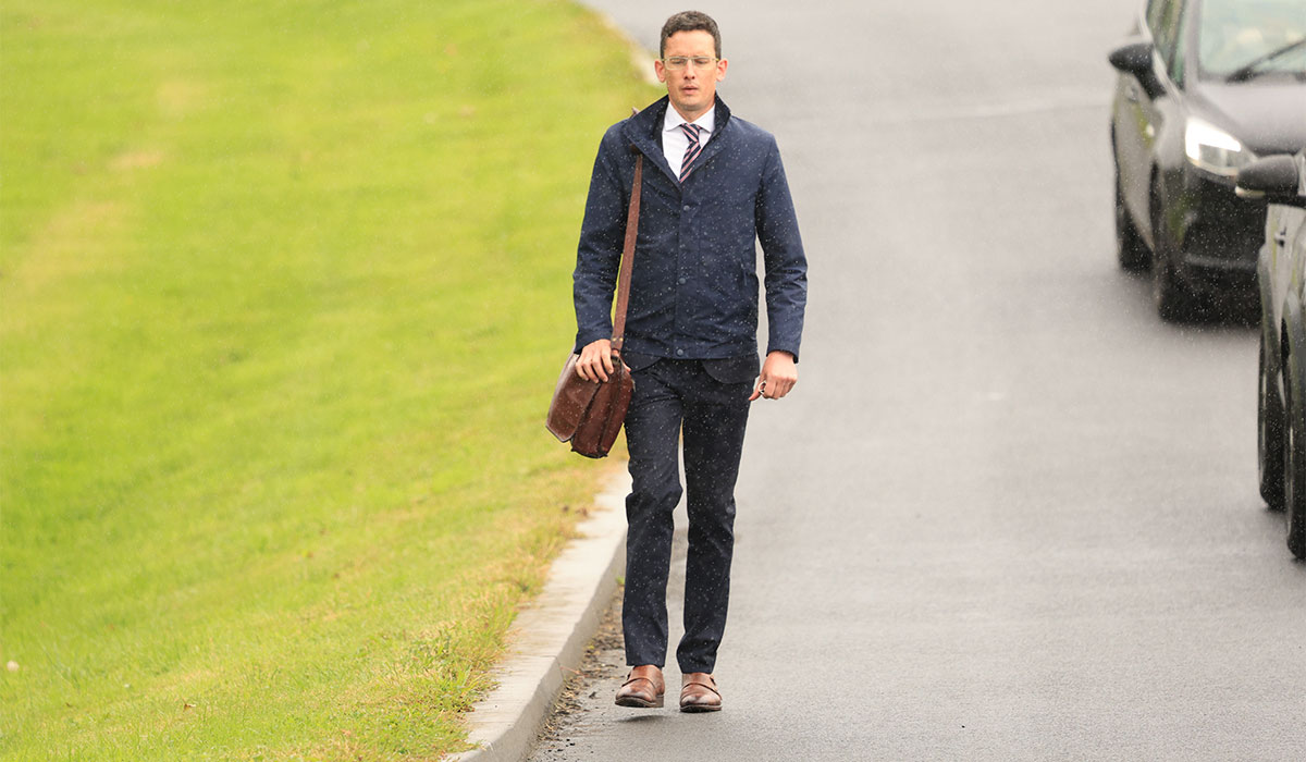 Enoch Burke pictured at Wilson's Hospital School in Multyfarnham Co Westmeath. Pic: Stephen Collins/ Collins Dublin