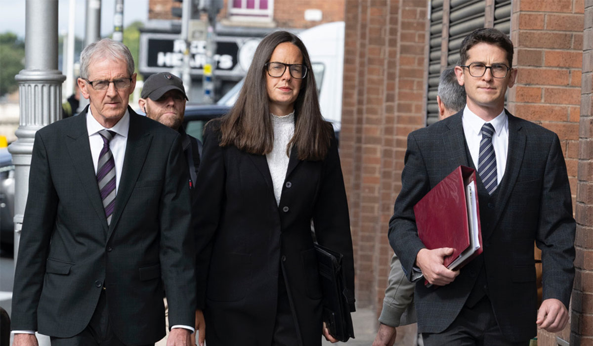 Burke family. Pic: Michael Chester