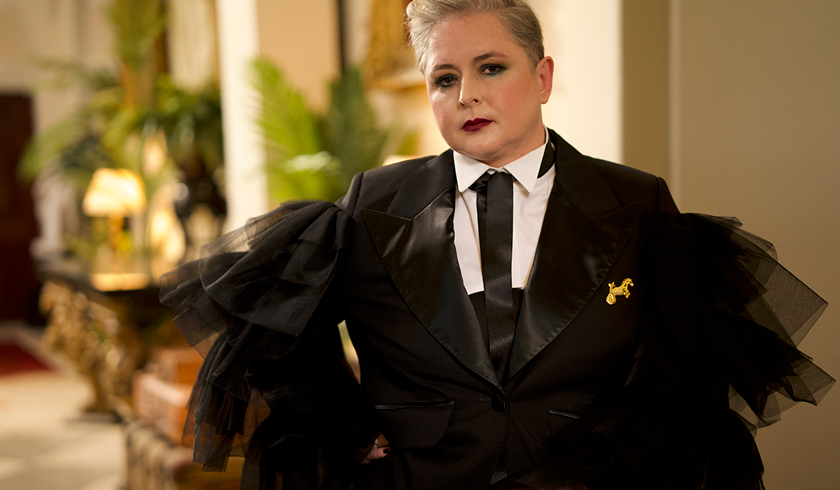 Siobhán McSweeney's Traitors wardrobe was goth glam with an Irish spin