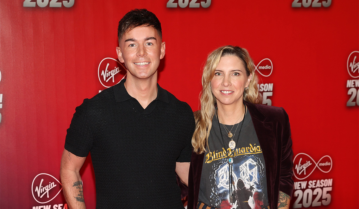 Peter Irvine and Cathy Angelini, from the Salvage Squad, at the Virgin Media Television new season schedule launch at The Stella Cinema in Dublin. Pic: Brian McEvoy