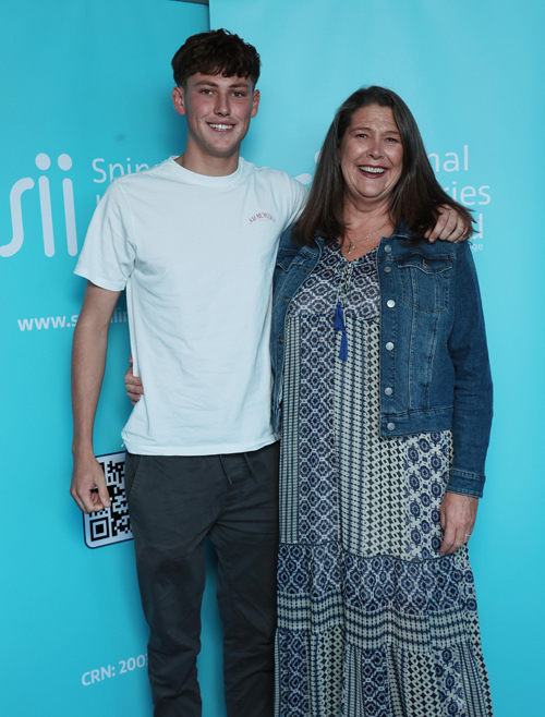 Zach and Judith Hally, Barbecue Raises Over €26,000 for Spinal Injuries Ireland. Pic: Michael Chester