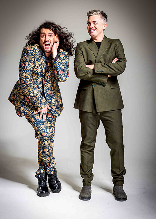 Arthur Gourounlian and Donal Skehan. Pic: Supplied