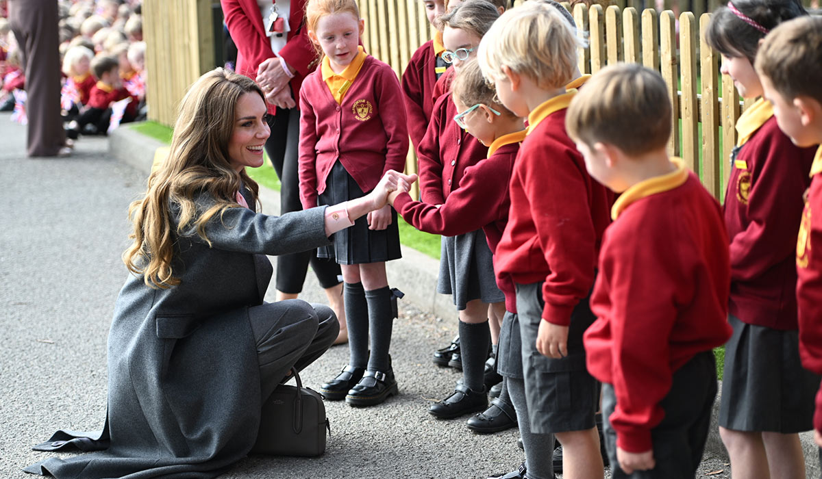 Kate Middleton makes poignant visit to Southport school