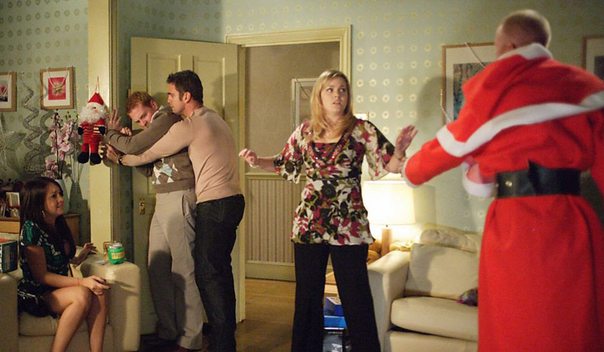 The secret came out on Christmas Day. Pic: BBC