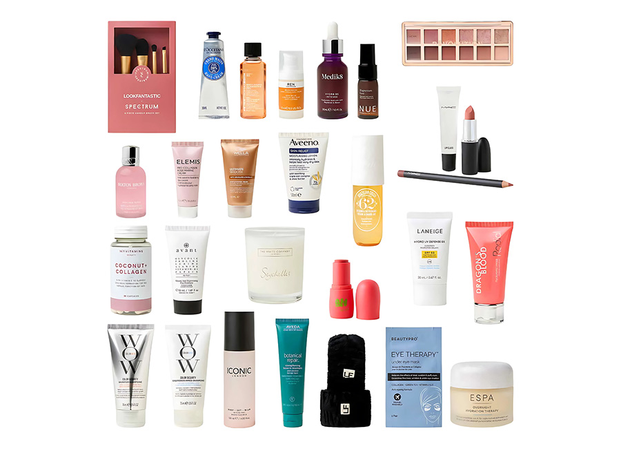 Beauty Advent Calendar Contents Pic: Supplied 