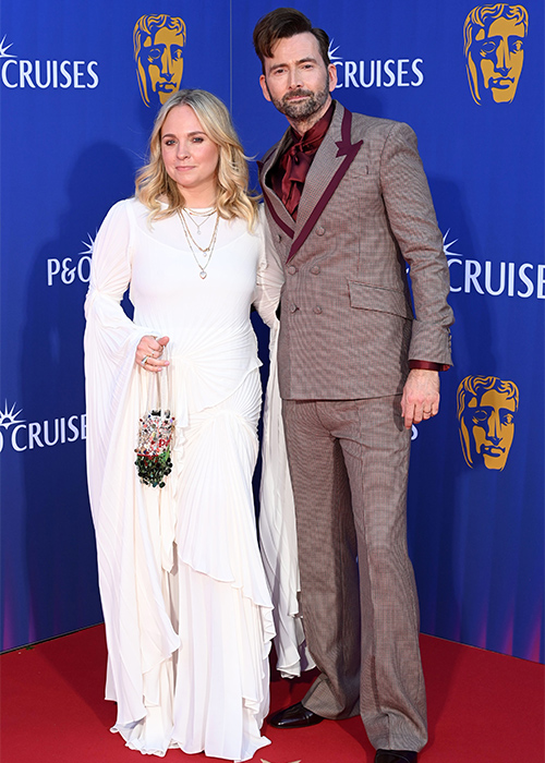 Georgia Tennant and David Tennant, BAFTA Television Awards. Pic: Shutterstock