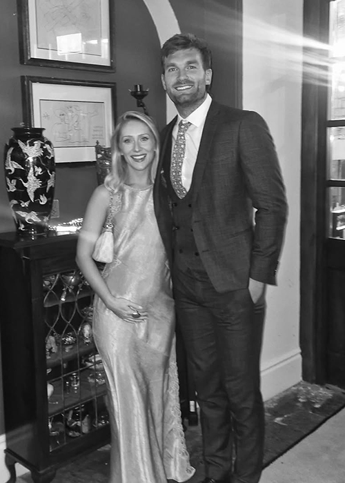 Kristin McKenzie Vass attends a wedding with Aidan O'Shea. Pic: Kristin McKenzie Vass/Instagram