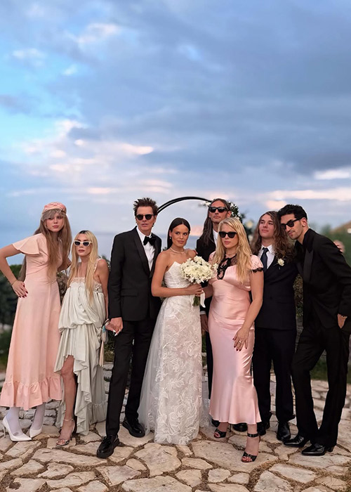 Duran Duran bassist John Taylor bursts with pride as daughter Atlanta de Cadenet ties the knot - again - in lavish three-day Sicilian wedding