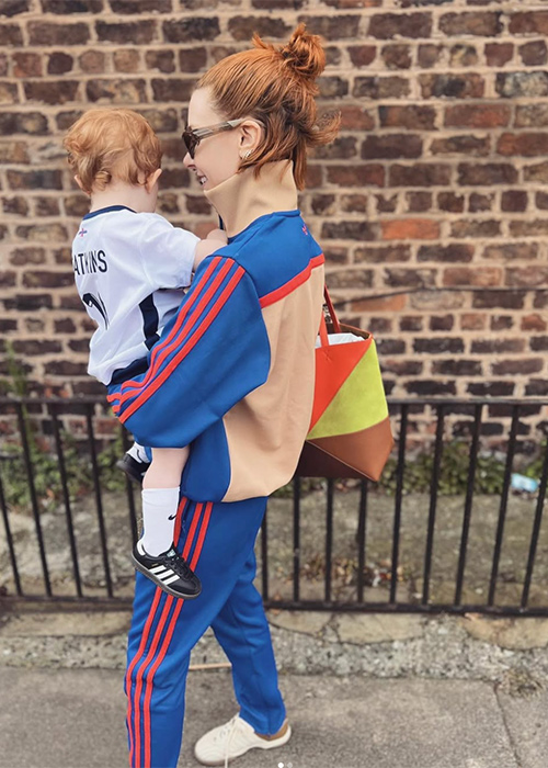 Stacey Dooley and her daughter Minnie. Pic: Stacey Dooley / Instagram