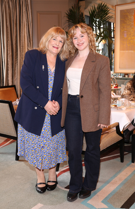 Val Ryan and Charlotte Ryan pictured at the launch of Boodles Afternoon Tea at The Westbury. Pic: Brian McEvoy Photography