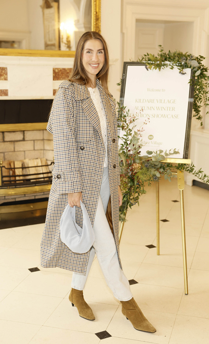 Clementine MacNeice at the Kildare Village Autumn Winter Fashion Showcase. Pic: Kieran Harnett