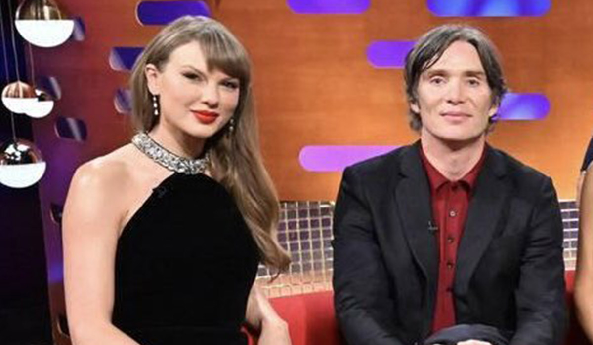 Cillian's fans in hysterics over his reaction to Taylor Swift