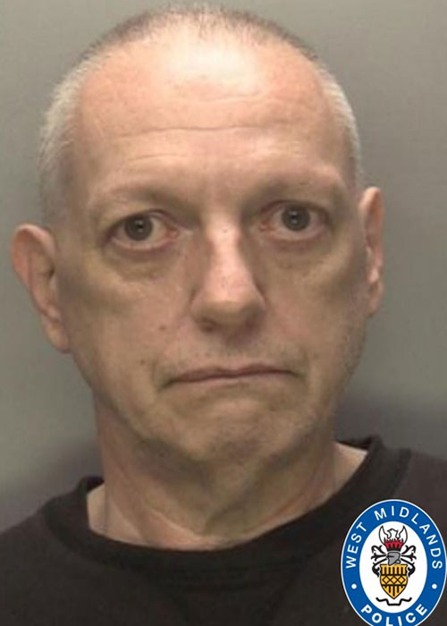 Undated handout photo issued by West Midlands Police of Peter Windsor, 61, who has been found guilty of stalking. Pic: West Midlands Police/PA Wire